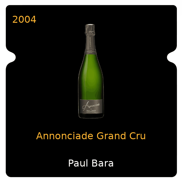 Paul Bara Annonciade Grand Cru 2004