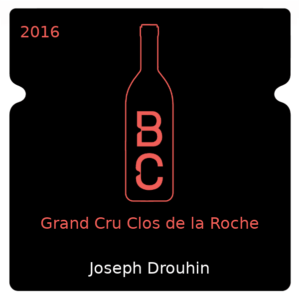 Joseph Drouhin Grand Cru Clos de la Roche 2016