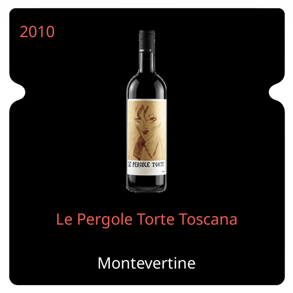 Montevertine Le Pergole Torte Toscana 2010