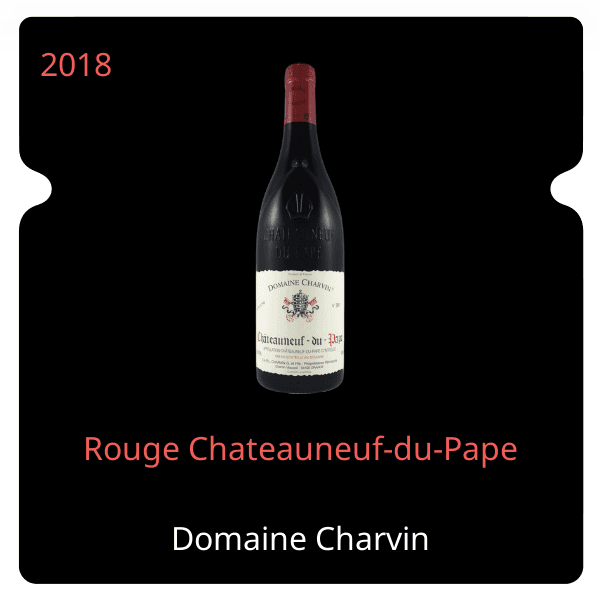 Charvin Rouge Chateauneuf-du-Pape 2018