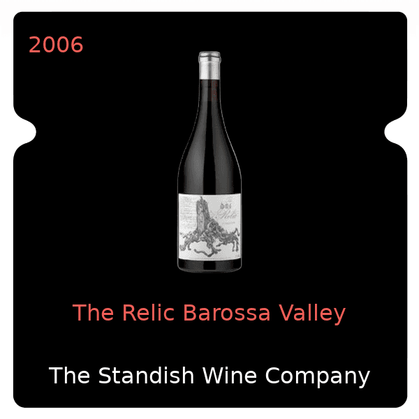 Standish Wine Company The Relic Barossa Valley 2006