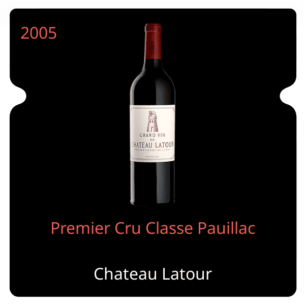 Latour Premier Cru Classe Pauillac 2005