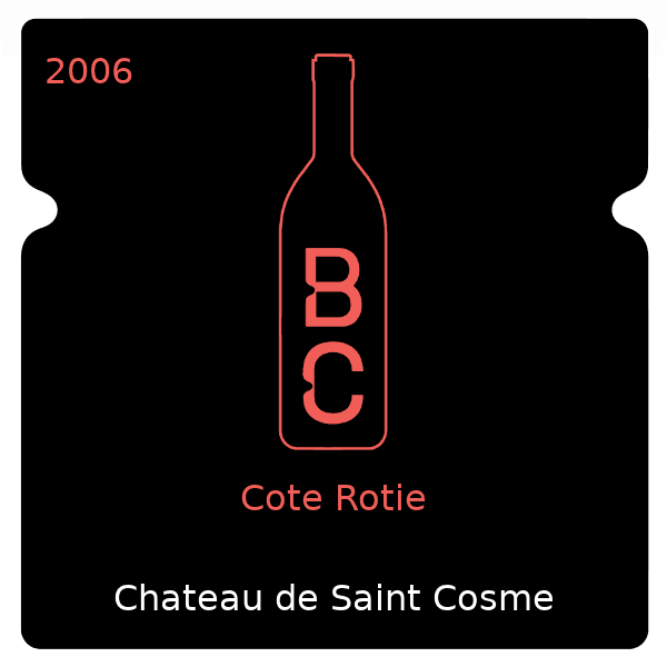 Saint Cosme Cote Rotie 2006