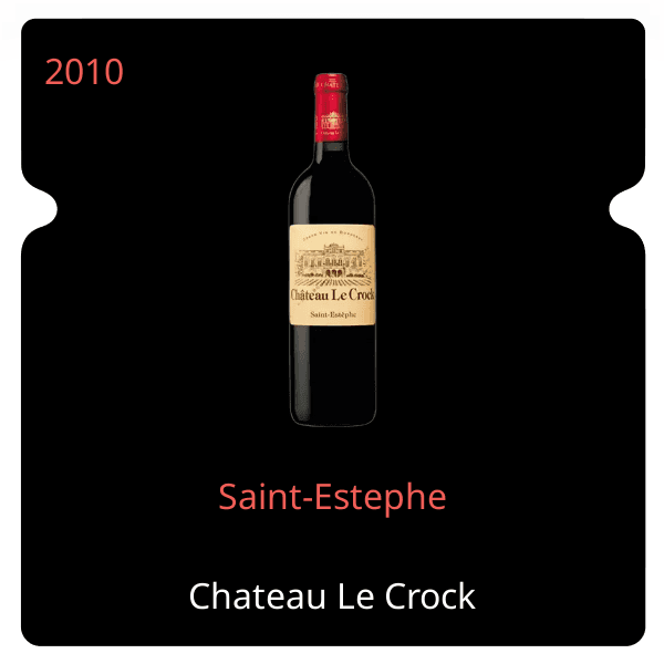 Crock Saint-Estephe 2010