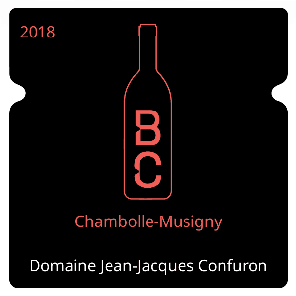 Jean-Jacques Confuron Chambolle-Musigny 2018