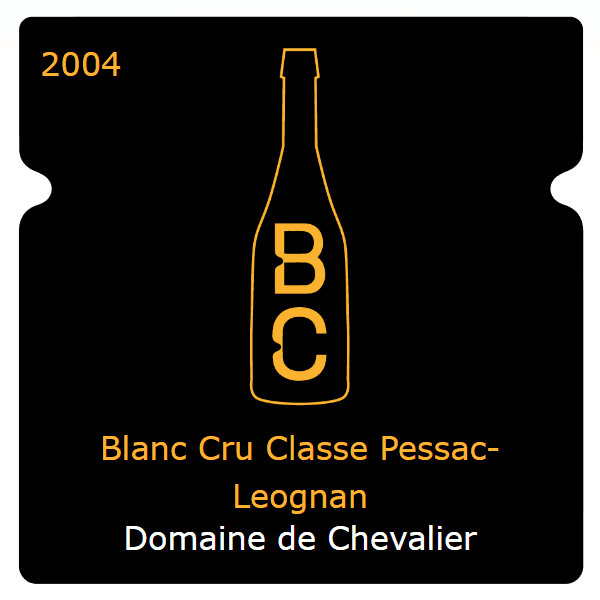 Chevalier Blanc Cru Classe Pessac-Leognan 2004