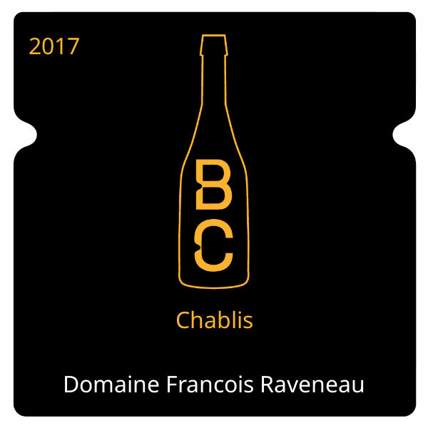Francois Raveneau Chablis 2017