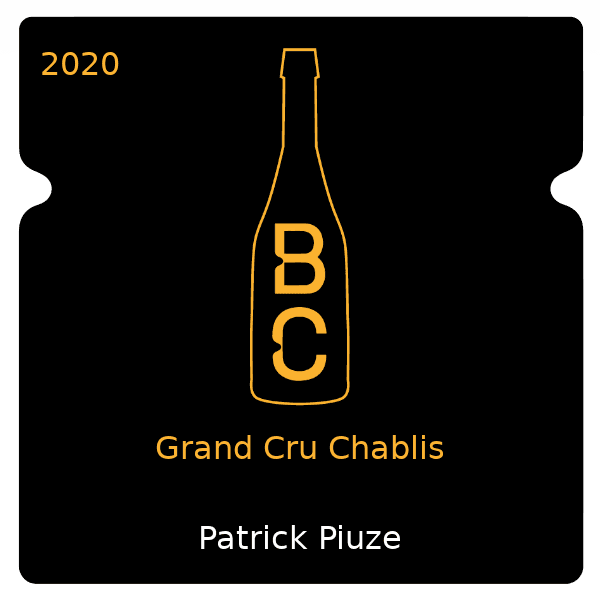 Patrick Piuze Grand Cru Chablis 2020