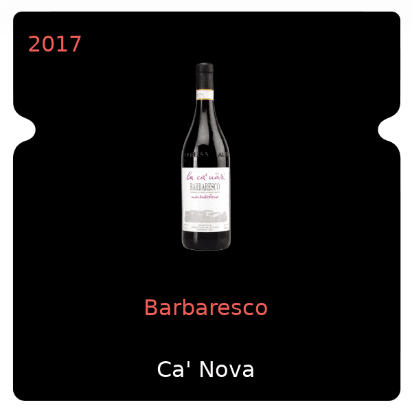 Ca' Nova Barbaresco 2017