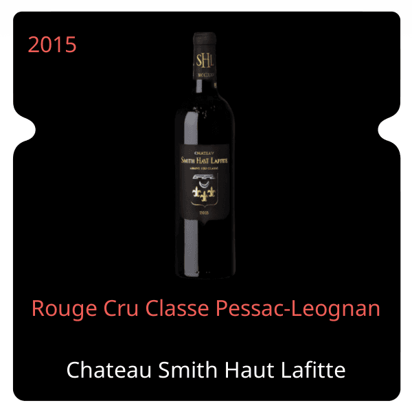 Smith Haut Lafitte Rouge Cru Classe Pessac-Leognan 2015