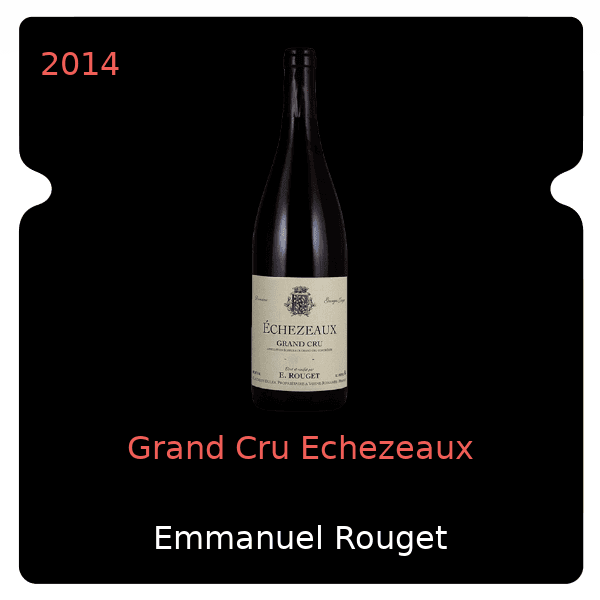 Emmanuel Rouget Grand Cru Echezeaux 2014