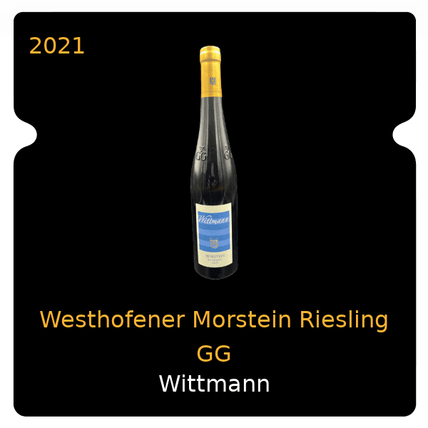 Wittmann Westhofener Morstein Riesling GG 2021