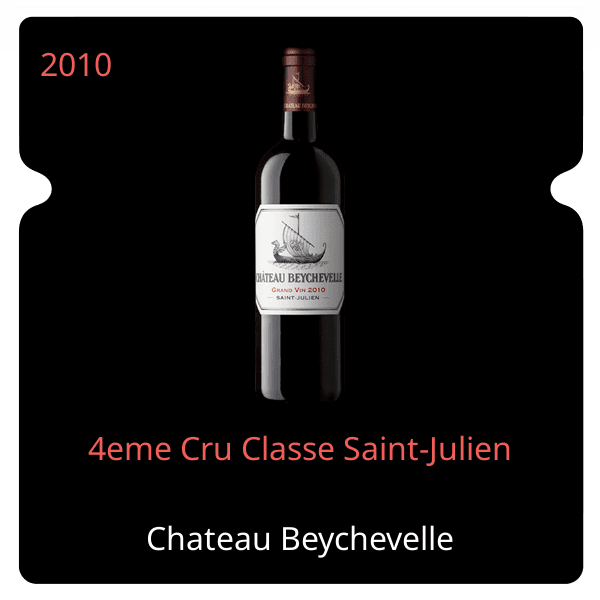 Beychevelle 4eme Cru Classe Saint-Julien 2010