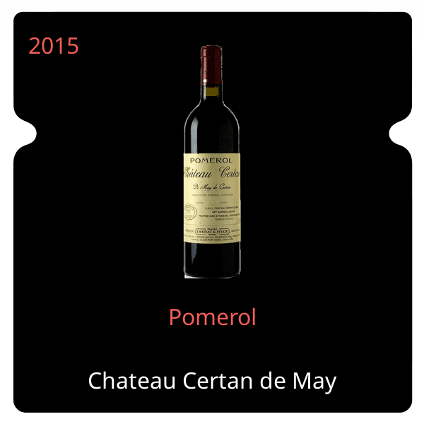 Certan de May Pomerol 2015