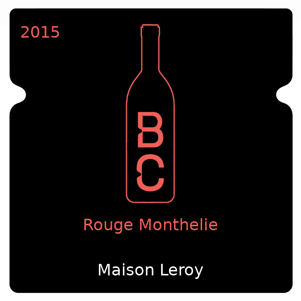 Leroy Rouge Monthelie 2015