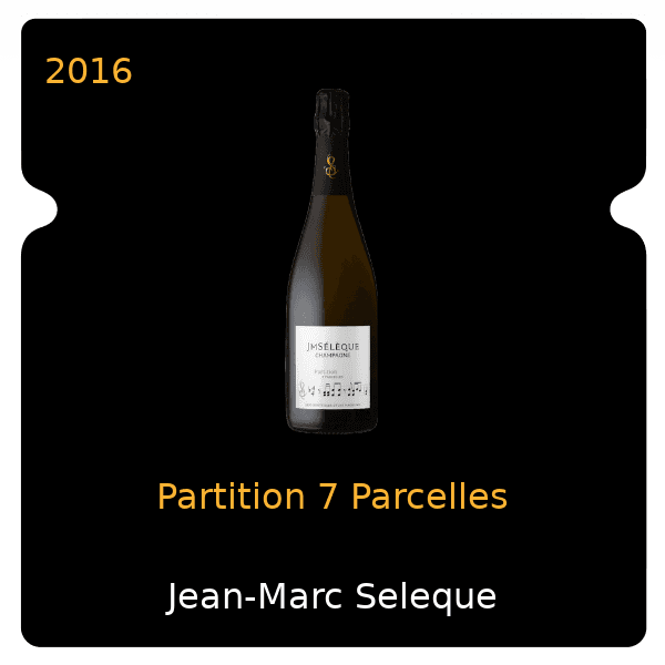 Jean-Marc Seleque Partition 7 Parcelles 2016