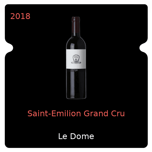 Dome Saint-Emilion Grand Cru 2018