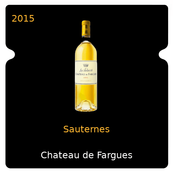 Meursault Sauternes 2015