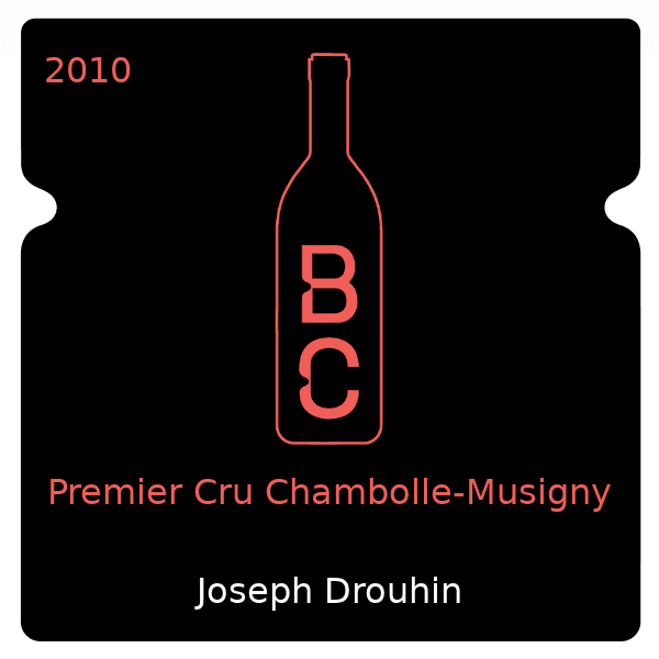 Joseph Drouhin Premier Cru Chambolle-Musigny 2010