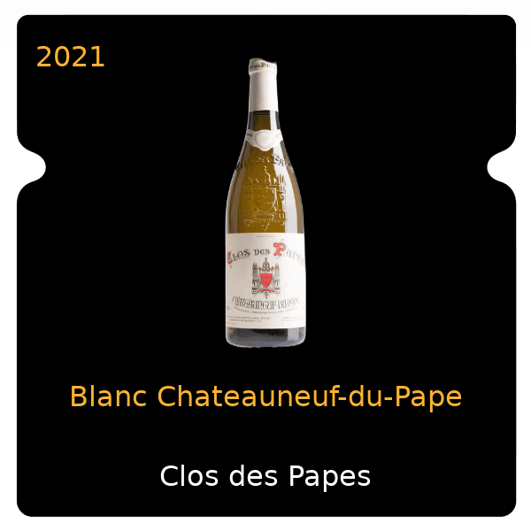 Papes Blanc Chateauneuf-du-Pape 2021