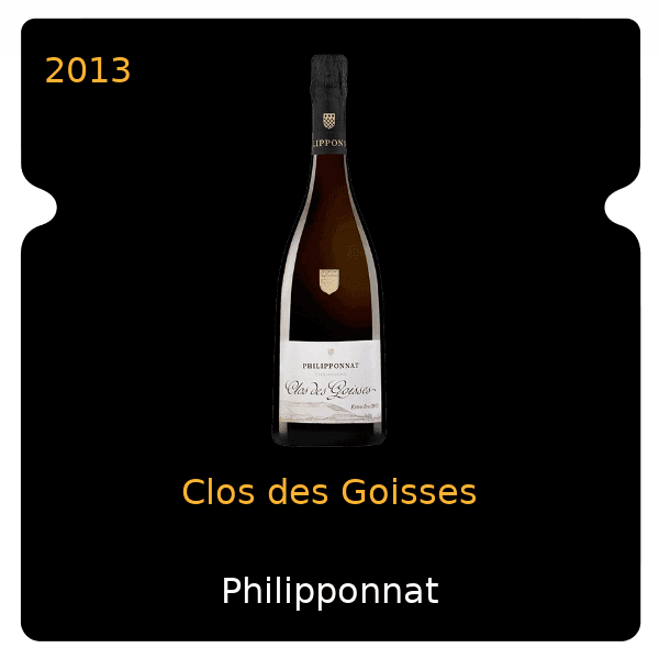 Philipponnat Clos des Goisses 2013