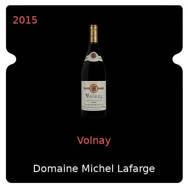 Michel Lafarge Volnay 2015