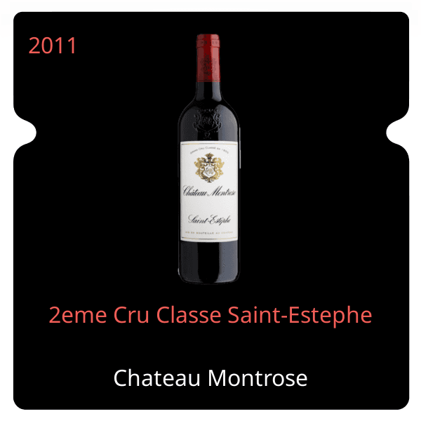 Montrose 2eme Cru Classe Saint-Estephe 2011