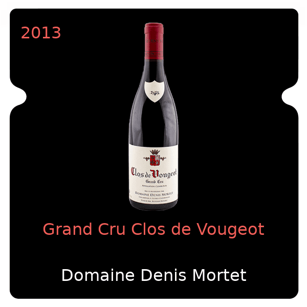 Denis Mortet Grand Cru Clos de Vougeot 2013