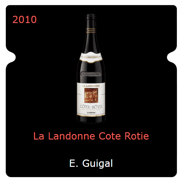 E. Guigal La Landonne Cote Rotie 2010