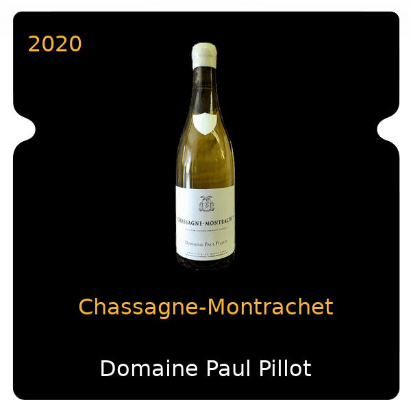 Paul Pillot Chassagne-Montrachet 2020