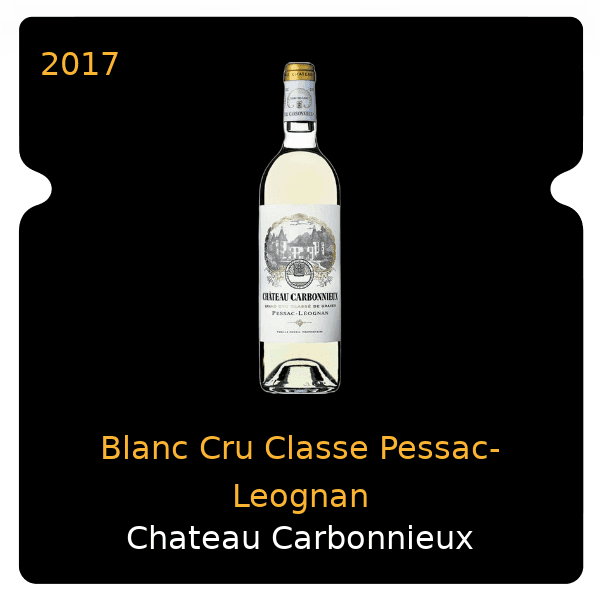 Vieux Chateau Certan Blanc Cru Classe Pessac-Leognan 2017