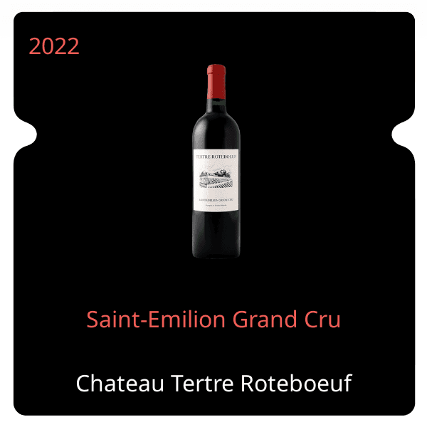 Tertre Roteboeuf Saint-Emilion Grand Cru 2022