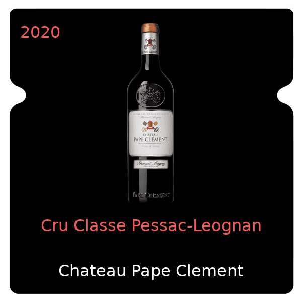 Pape Clement Cru Classe Pessac-Leognan 2020