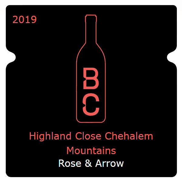 Rose & Arrow Highland Close Chehalem Mountains 2019