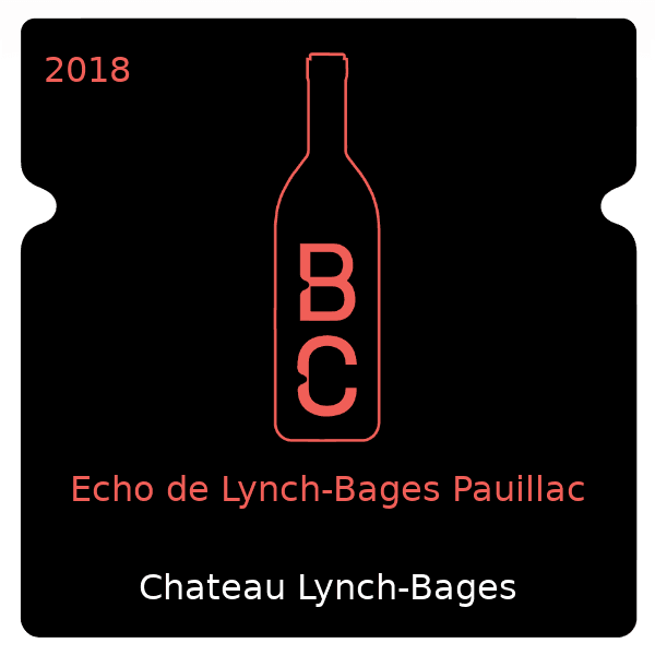 Lynch-Bages Echo de Lynch-Bages Pauillac 2018