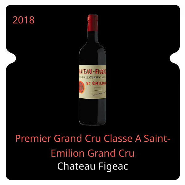 Figeac Premier Grand Cru Classe A Saint-Emilion Grand Cru 2018