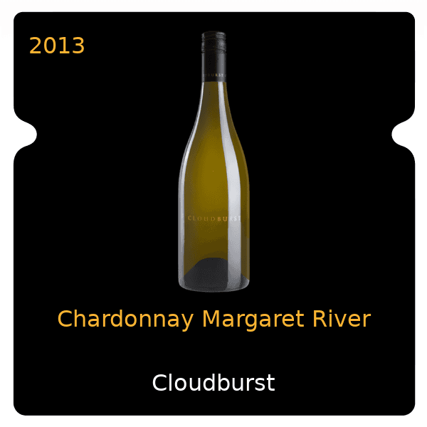 Cloudburst Chardonnay Margaret River 2013