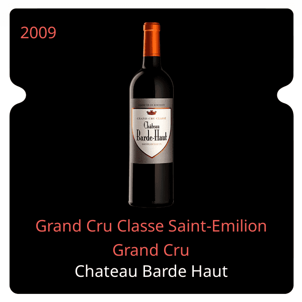 Barde Haut Grand Cru Classe Saint-Emilion Grand Cru 2009