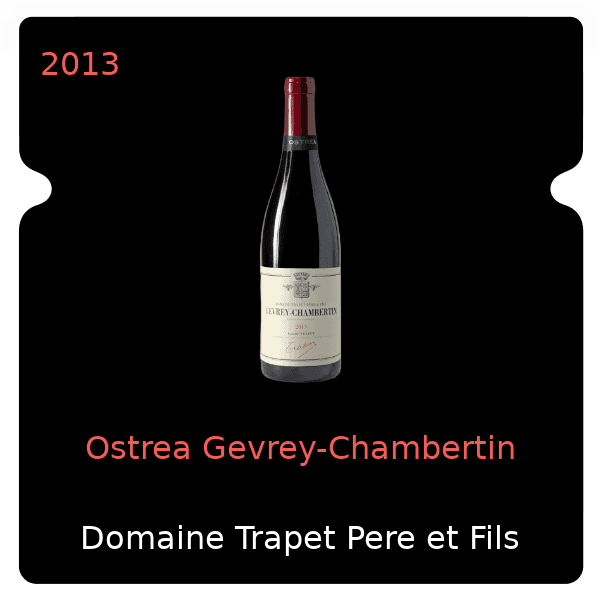 Trapet Pere et Fils Ostrea Gevrey-Chambertin 2013