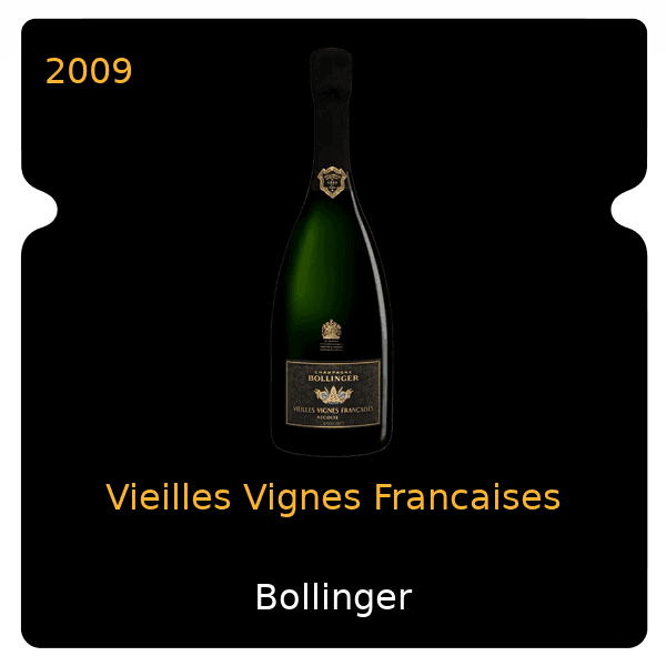 Bollinger Vieilles Vignes Francaises 2009