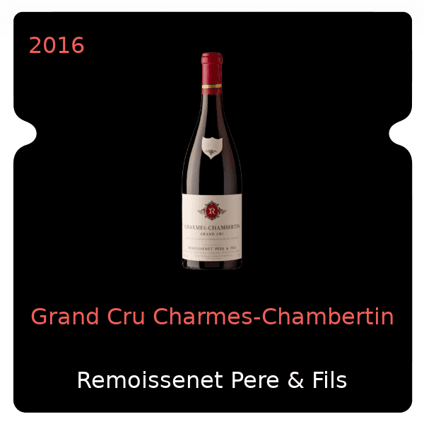 Remoissenet Pere & Fils Grand Cru Charmes-Chambertin 2016