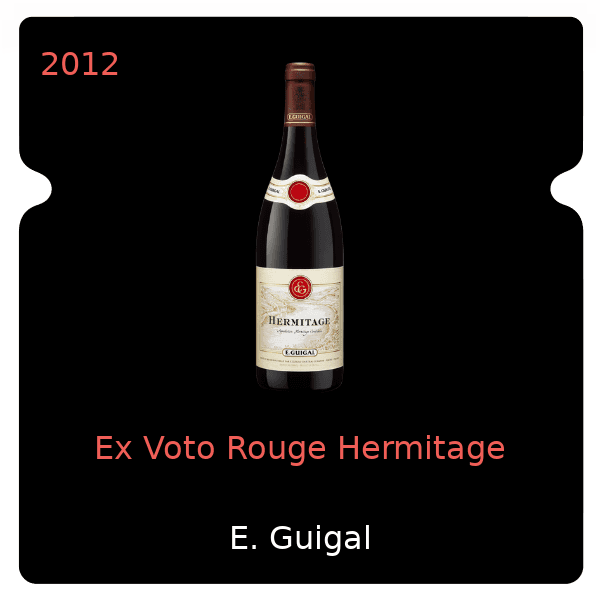 E. Guigal Ex Voto Rouge Hermitage 2012