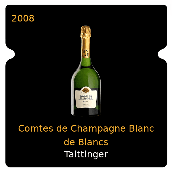 Taittinger Comtes de Champagne Blanc de Blancs 2008
