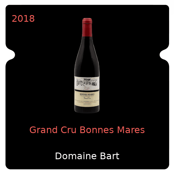 Bart Grand Cru Bonnes Mares 2018