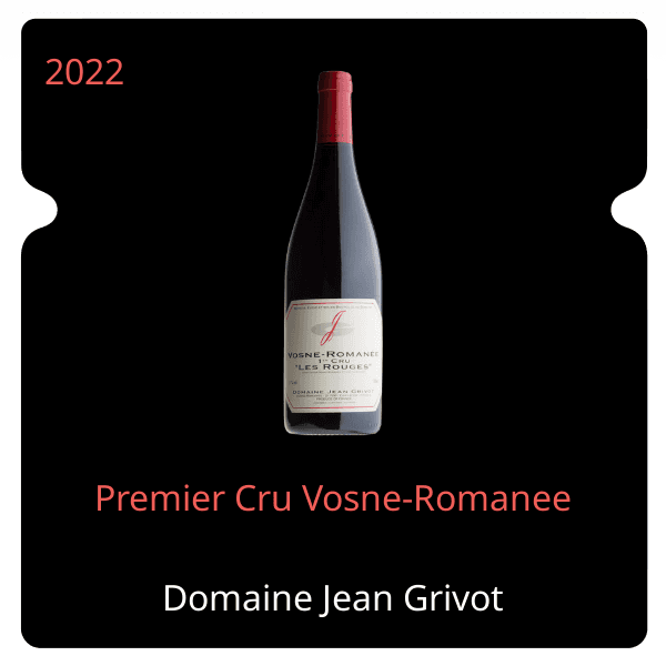 Jean Grivot Premier Cru Vosne-Romanee 2022