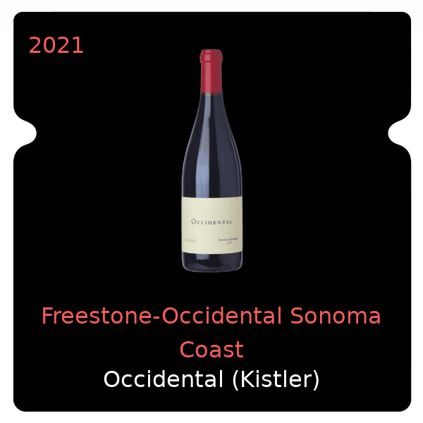Kistler Freestone-Occidental Sonoma Coast 2021