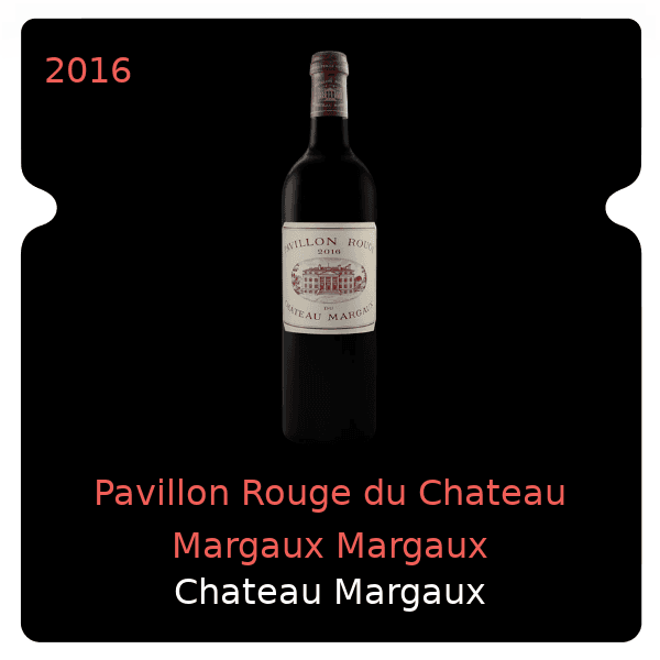 Margaux Pavillon Rouge du Chateau Margaux Margaux 2016