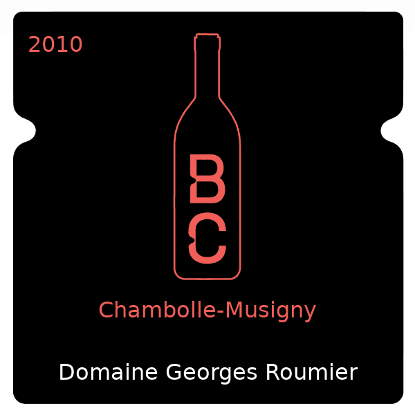 Georges Roumier Chambolle-Musigny 2010
