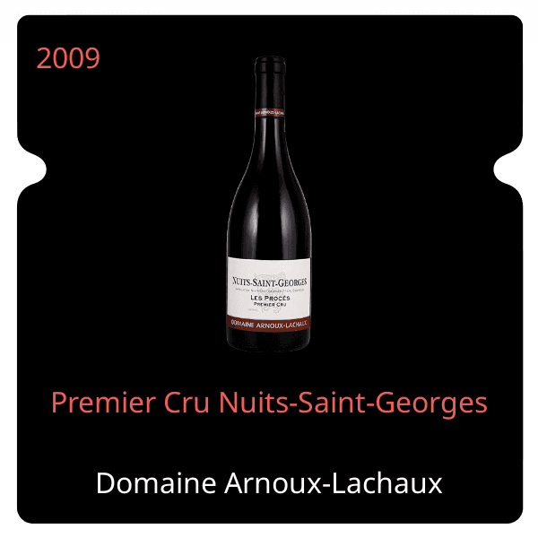 Arnoux-Lachaux Premier Cru Nuits-Saint-Georges 2009