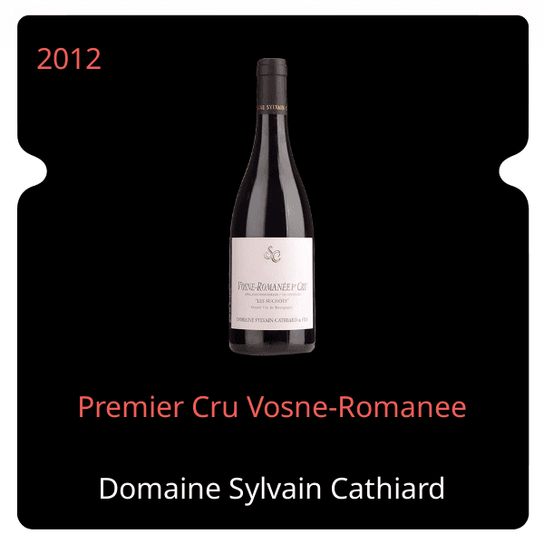 Sylvain Cathiard Premier Cru Vosne-Romanee 2012